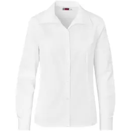 Ladies Long Sleeve Aspen White